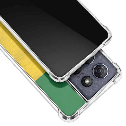Brazil Soccer Flag Moto G Play 5G (2025) Clear Case